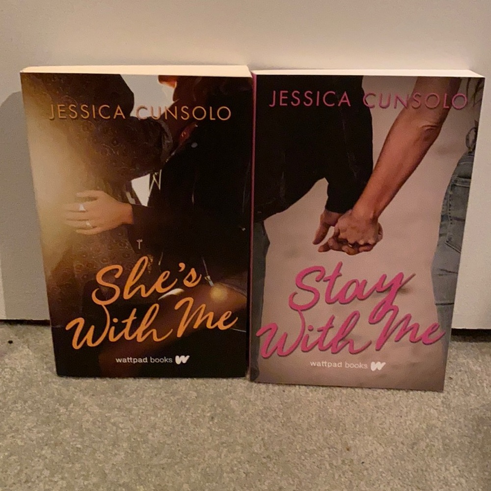 Jessica Cunsolo books - She’s with me & Stay with me